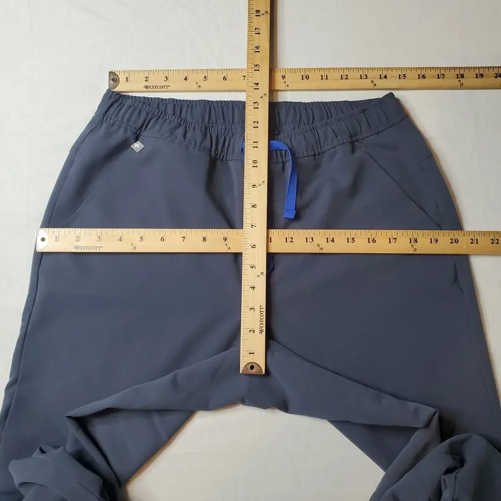 Figs Men's Size M Tansen Jogger Slim-Fit Scrub Pants Blue Gray MXXSW2004S